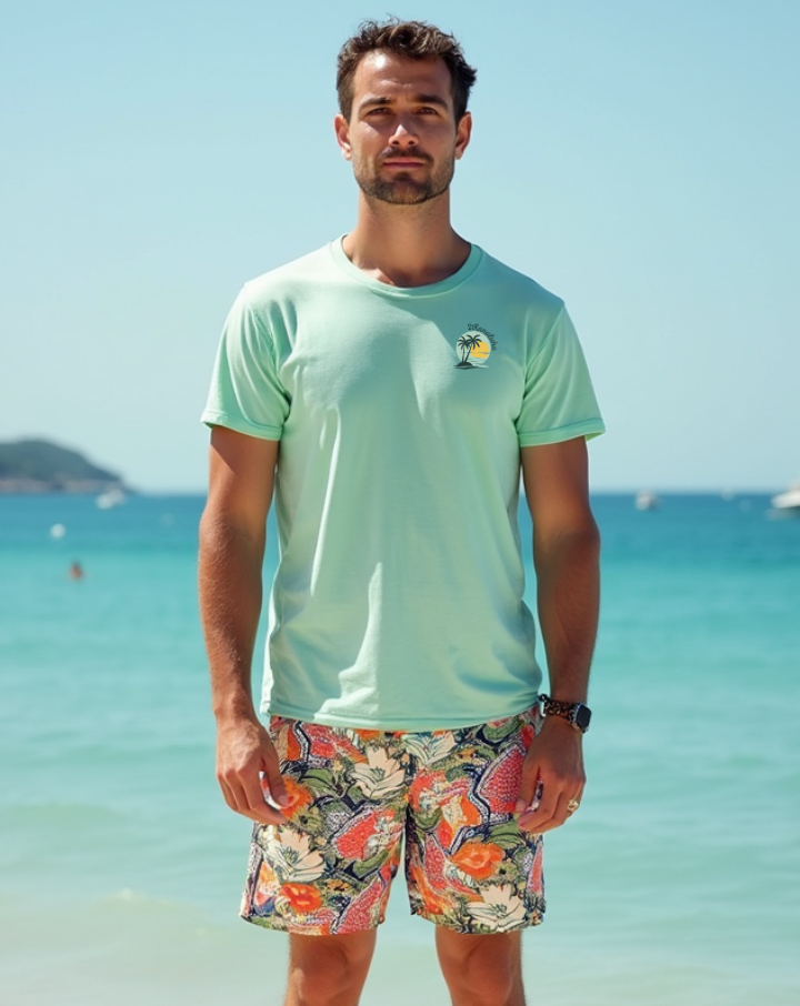 Camiseta surfera Kanaluha KOPADAM