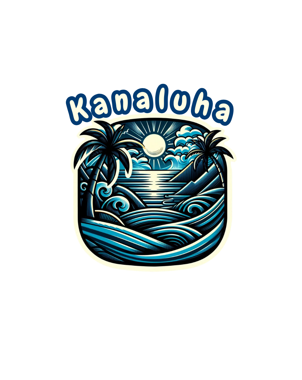 Kanaluha MAHANA bamboo T-Shirt